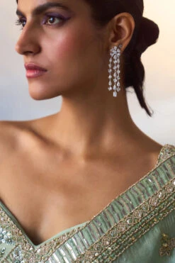 Seafoam Green Tissue Saree -Lillys Clothing Shop LOOK 08 1261 720x e31d1091 7a03 4b56 b8e3 1d598c58af9b