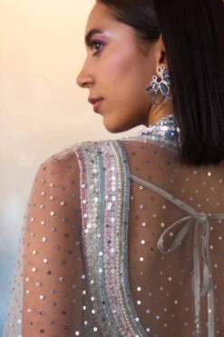 Grey Organza Cape Set -Lillys Clothing Shop LOOK 17 8724 720x 3d49aca6 e19c 4cb9 886d dce7533dd195