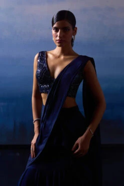 Midnight Blue Silk Drape Saree -Lillys Clothing Shop LOOK 30 3536 720x 47397e11 e5de 4894 b993 d9ff022da046