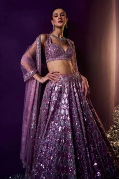 Periwinkle Organza Lehenga Set -Lillys Clothing Shop LOOK 3 9981 720x d0be19a2 cdfa 4631 9347 ba459e296eeb