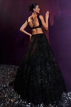 Black Net Lehenga Set -Lillys Clothing Shop LOOK 6 9621 720x f21afa5f 32e7 483a a8b6 aa04a392b2d5