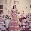 Garnet Red Lehenga -Lillys Clothing Shop LRB 5 scaled 1