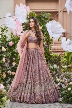 La Reine - Hand Embriodered Lehenga Set