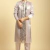 Lilac Embroidered Kurta With Pant -Lillys Clothing Shop MM K 236 1