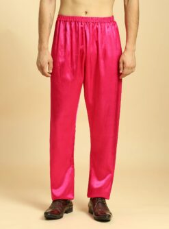 Hot Pink Embroiderd Kurta With Pant -Lillys Clothing Shop MM K 251 6