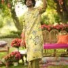 SUFI - Printed Kurta Set With Signature Mm Gold Buttons