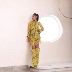 SAACHI - Shirt Dress With Belt