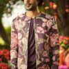 ATIF ONLY JACKET - Embroidered Indo Western Jacket