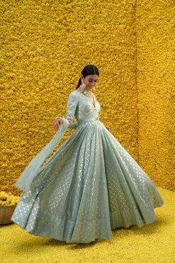 Blue Heer Banarasi Chanderi Anarkali Set -Lillys Clothing Shop MMM WC22 901 B 1800x1800 ae501a6c 060a 425c a48e f0ea49ef4241