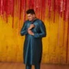 Teal Blue Kurta Set