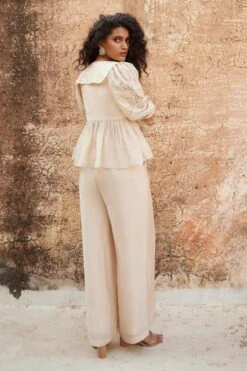 Floral Cutwork Peplum Co-ord Set -Lillys Clothing Shop P H21.02.241003 1600x 8ba74989 12bf 4009 afc9 e18b9f8f0053