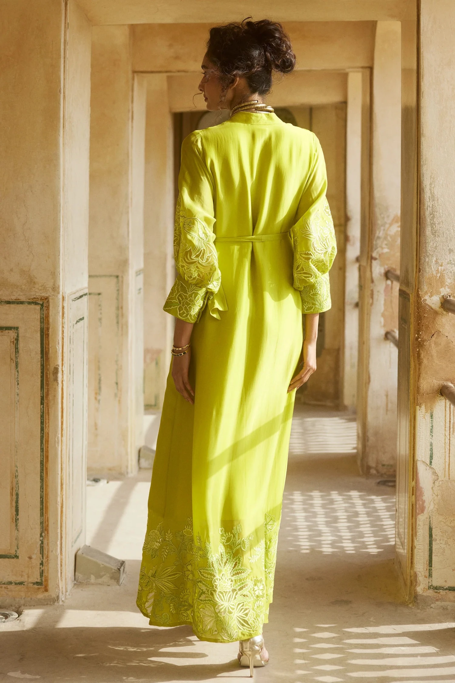 Fresh Lemon Yellow Maxi Dress 2 Fresh Lemon Yellow Maxi Dress - Image 2