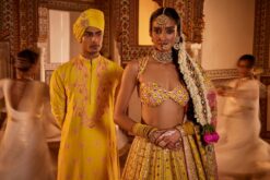 TAVISH - Yellow Printed Kurta Set -Lillys Clothing Shop R07thJan23 28396