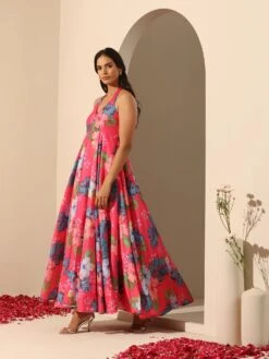 Gul Qudrat Halter Neck Dress