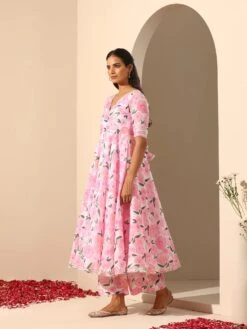 Gul Rozi Anarkali Set -Lillys Clothing Shop R4758