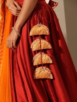 Gul Maroon Lehenga Set -Lillys Clothing Shop R5055