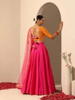Gul Hot Pink Lehenga -Lillys Clothing Shop R5057