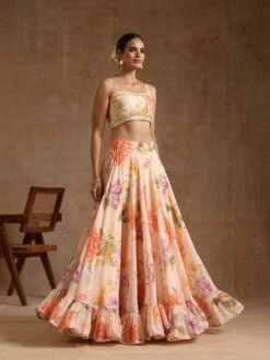 Gul Ruhani Lehenga Set -Lillys Clothing Shop R5548