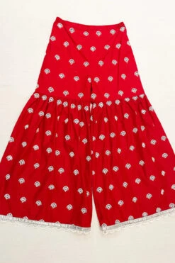 Mulmul Cotton Dione Kurta Red With Dione Garara Red -Lillys Clothing Shop REDSTYLEKIDSPANTS3 700x c82c41fc b25d 4abf 940c d7ee14c7f198