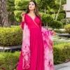 Angrakha Suit With Tie And Dye Dupatta