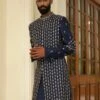 Insignia Blue Sherwani Set
