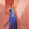 Ink Blue Tassled Jacket And Pant Set -Lillys Clothing Shop SANYAGULATI19 055033copy 700x 37b66776 9ece 4d15 aa2c e9558336f6dd