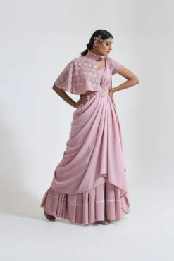 Pink Gown -Lillys Clothing Shop SARTHAK0027 1000x1500 23bbc50b 407b 40fe 9e58 a968d1b3961a