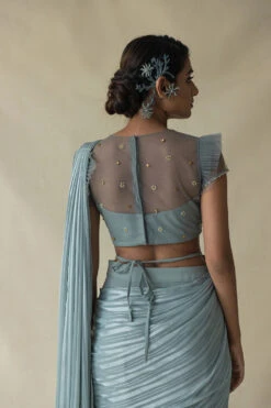 Powder Blue Saree -Lillys Clothing Shop SARTHAK1052 1000x1500 a841d6b9 9131 4429 9ac0 522de167bb5b