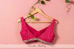 Hot Pink Mirror Flared Sharara Set -Lillys Clothing Shop SAS25BLOUSEBACK 1024x1024 0955383f 1ba1 4275 9156 b26e193d505e