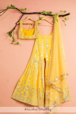 Pineapple Yellow Sharara Set -Lillys Clothing Shop SAS27BACK 1024x1024 8c27f637 a9c8 44af 92d6 14f1139bacfc