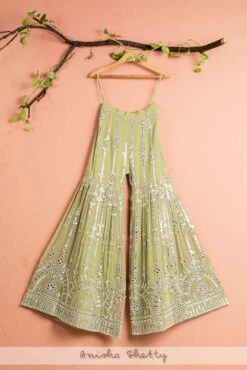 Sage Green Sharara Set -Lillys Clothing Shop SAS29PANTS 1024x1024 d82283a0 a3c3 4a3e 849d e5e45b965a42