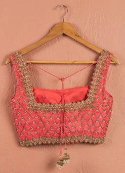 Ivory Rose Radiance Sharara Set -Lillys Clothing Shop SAS57 BLOUSE BACK