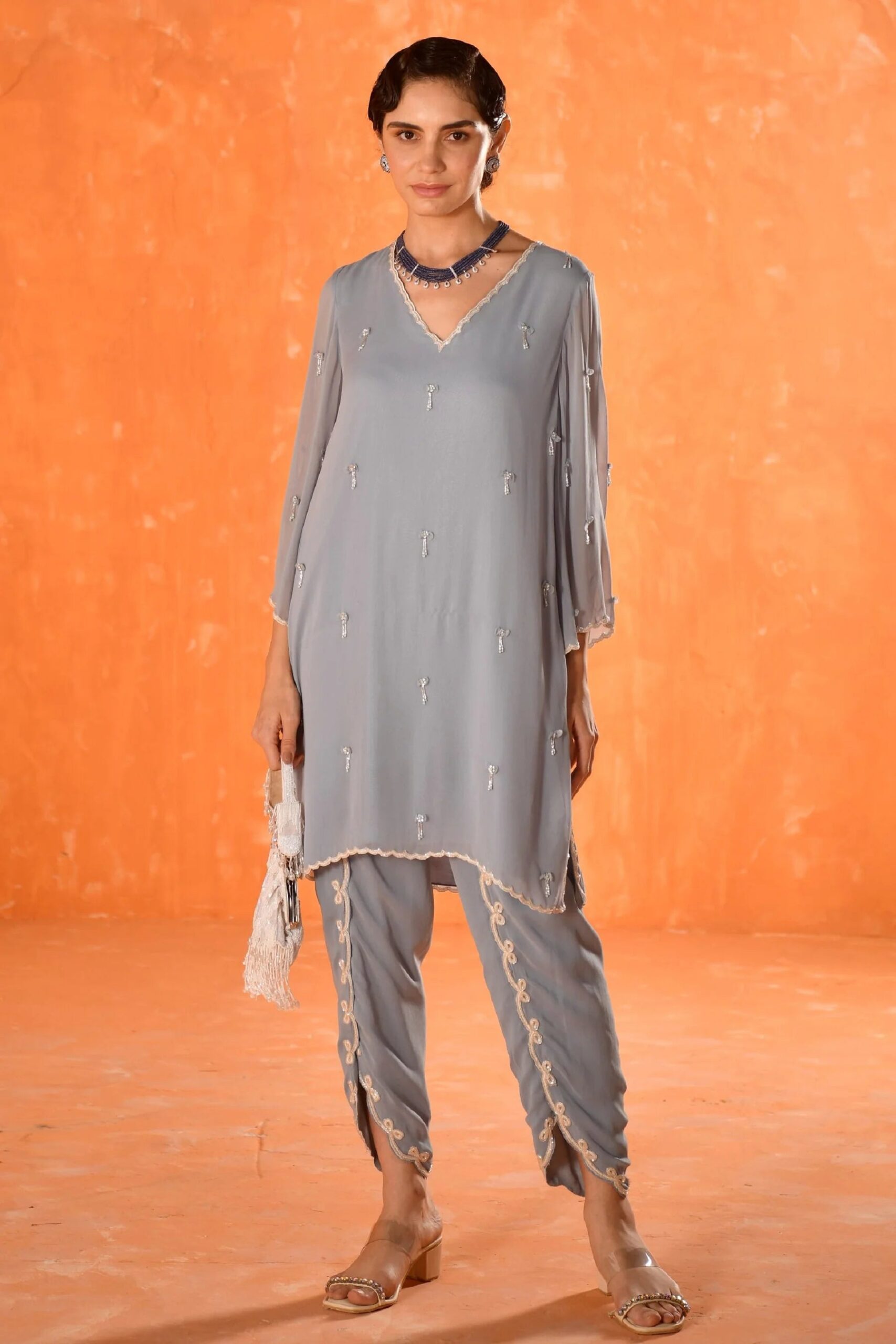 Blue Bow Co-ord Set 1 Blue Bow Co-ord Set