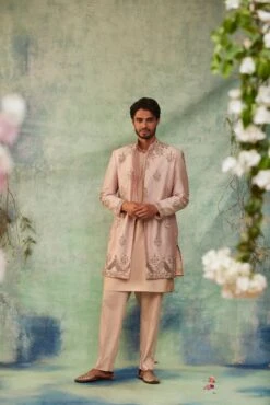 Pink Sherwani
