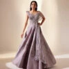 Iridescent Lilac Lehenga Set