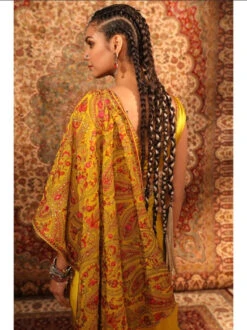 Mustard Jamawaar Draped Saree And Blouse -Lillys Clothing Shop Screenshot 15