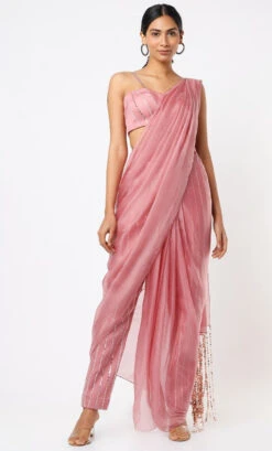 Onion Pink Pant Saree Size 8 -Lillys Clothing Shop Screenshot 20221021 141100