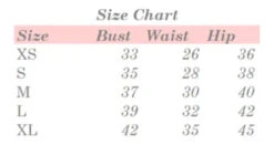 The Malibu Sharara Set -Lillys Clothing Shop SizeChart 23c3f3fe f468 4862 892c b2424fa11a8e