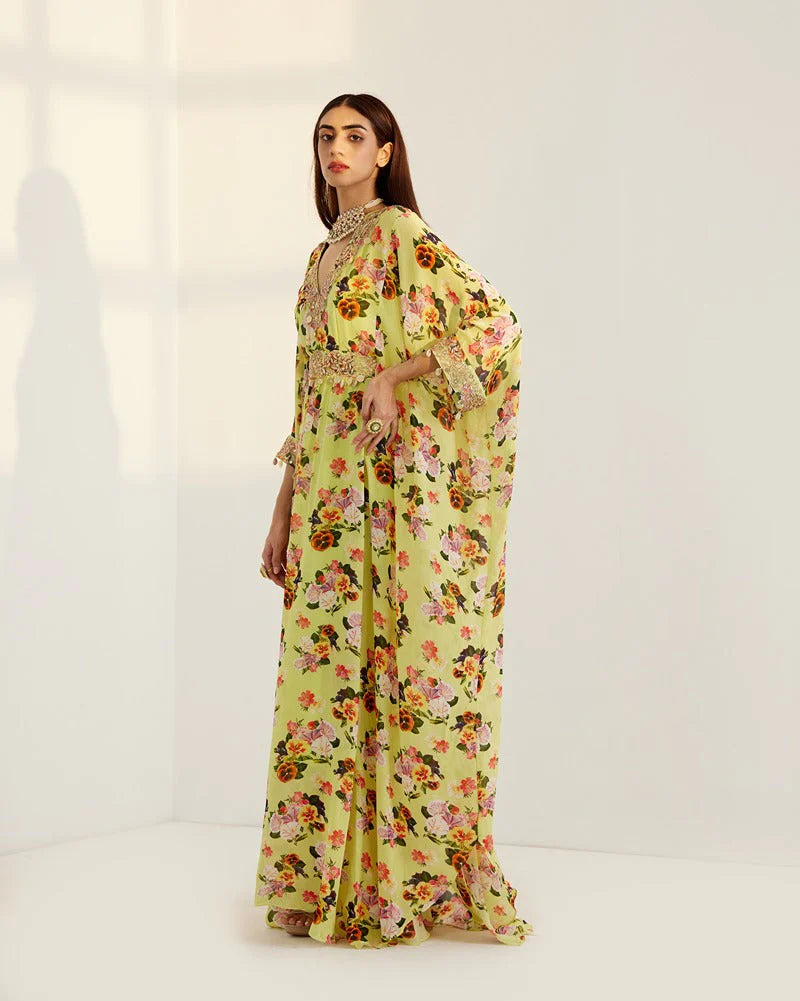 V Neck Kaftan 5 V Neck Kaftan - Image 5