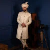 Sharp Chevron Sherwani