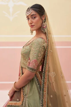 Green Raw Silk Lehnga Set -Lillys Clothing Shop UntitledCapture9225 720x eddd3844 9580 4e8a 8e49 597558d105c4