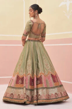 Green Raw Silk Lehnga Set -Lillys Clothing Shop UntitledCapture9258 720x 05d35494 7899 431e ad8c feb26cf84445