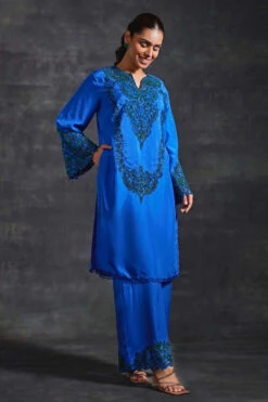 Advika Blue Kurta & Pants Set -Lillys Clothing Shop Untitleddesign 161