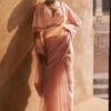 Ethereal Empress Saree And Cape Set
