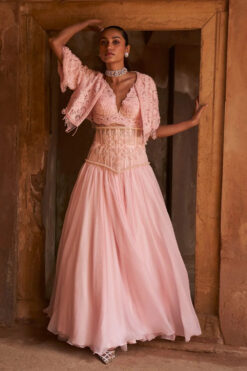 Dutchess Cape And Skirt Set