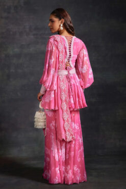 Abia Pink Kurta & Sharara Set -Lillys Clothing Shop Untitleddesign 226