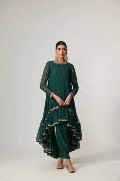 Jade Green Dhoti Kurta Set