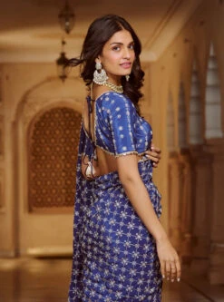 Mulmul Crepe Banni Navy Saree -Lillys Clothing Shop WeddingResized 0009s 0003 Layer10 700x f1ea3e12 efe5 4b9f 84cb 2d7ae3285c14