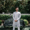 Arctic Pattern Sherwani