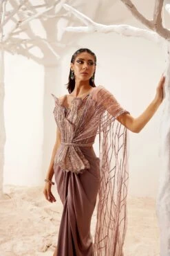 Baroque Petal Saree -Lillys Clothing Shop adaara26 04 2220125copy